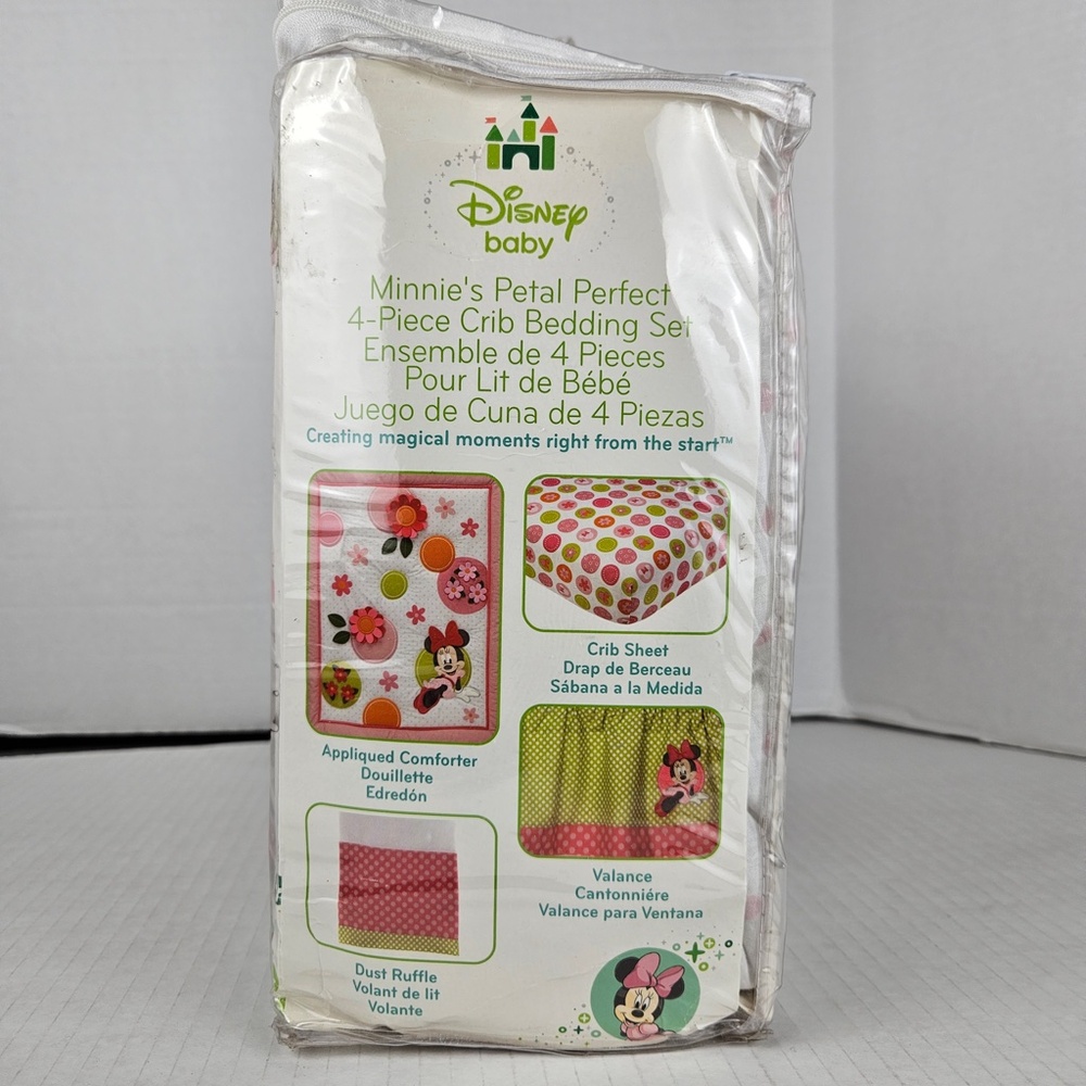 Disney Baby Minnie Mouse Petals Perfect 9-pc. Crib Bedding Set - Picture 16 of 16